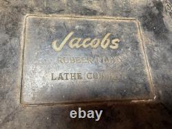 Jacobs Rubber Flex Lathe Collet Set 11 Piece 1/16 1-1/8 Round