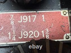 Jacobs Rubber Flex Lathe Collet Set 11 Piece 1/16 1-1/8 Round