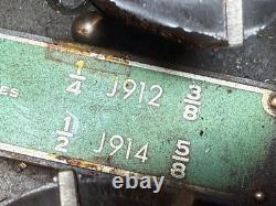 Jacobs Rubber Flex Lathe Collet Set 11 Piece 1/16 1-1/8 Round