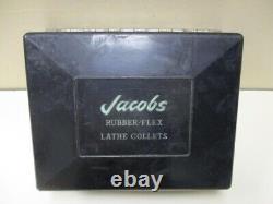 Jacobs Rubber Flex Lathe Collet Set J910, J911, J912, J913 & J914 Five Pc. Set