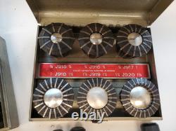 Jacobs Rubber Flex Lathe Collets Chuck Set J910 J911 J912 J913 J914 J915 J916 2