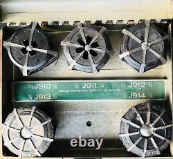 Jacobs Rubber Flex Lathe Collets Chuck Set J910 J911 J912 J913 J914 Plug