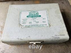 Jacobs Rubber Flex Lathe Collets Chuck Set J910 J911 J912 J913 J914 Plug