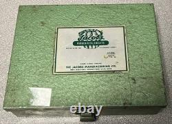 Jacobs Rubber Flex Lathe Collets, Complete With Case and Plugs, Used, J915-J920