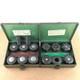 Jacobs Rubber Flex Lathe Collets Lot (2) Sets with Box J910 J914 & J915 J920