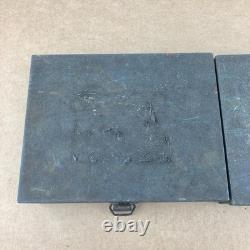 Jacobs Rubber Flex Lathe Collets Lot (2) Sets with Box J910 J914 & J915 J920
