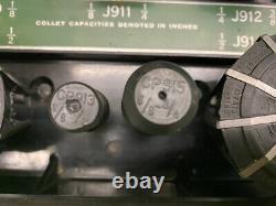 Jacobs Rubber Flex Lathe collet Set J910 through J916 and J918 J919