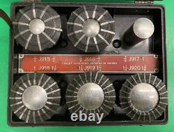 Jacobs Rubber Flex Lathe collet Set J910 through J916 and J918 J919