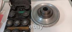 Jacobs Rubberflex collet chuck D1-6 91-C6 mount with 2 Boxes Collets (Not Full)