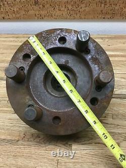 Jacobs Spindle Nose Lathe Chuck D Type Mount Used C-6