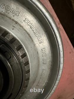 Jacobs Spindle Nose Lathe Chuck Model 91-C4 with11 Collets