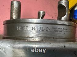 Jacobs Spindle Nose Lathe Chuck Model 91-C4 with11 Collets
