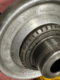 Jacobs Spindle Nose Lathe Chuck Model 91-C4 with11 Collets