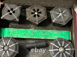 Jacobs Spindle Nose Lathe Chuck Model 91-C4 with11 Collets