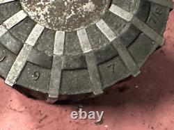 Jacobs Spindle Nose Lathe Chuck Model 91-C4 with11 Collets