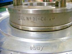 Jacobs Spindle Nose Lathe Chuck Model 91-C4 with11 Collets (zz4)