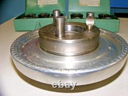 Jacobs Spindle Nose Lathe Chuck Model 91-C4 with11 Collets (zz4)