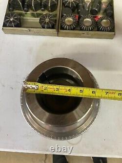 Jacobs Spindle Nose Lathe Chuck Model 91-T1 with L1 Mount & Rubber Flex Collets