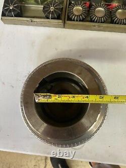 Jacobs Spindle Nose Lathe Chuck Model 91-T1 with L1 Mount & Rubber Flex Collets