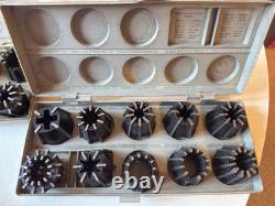 Jacobs Spindle Nose Lathe Chuck Parts Model 50 & Rubber Flex Collets Model 500