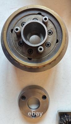 Jacobs Spindle Nose Lathe Chuck Parts Model 50 & Rubber Flex Collets Model 500