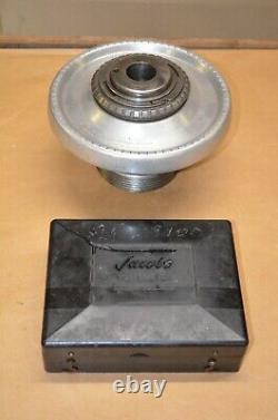 Jacobs Spindle Nose Lathe Chuck with LO Spindle Mount & Collets