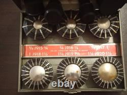 Jacobs rubber flex collets set Lathe