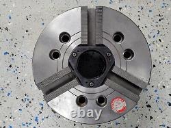 Kitagawa B-208 3 jaw lathe chuck, M60 P2 thread A2-6