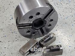 Kitagawa B-208 3 jaw lathe chuck, M60 x P2 thread A2-6 (Samchully HS-08)