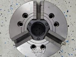 Kitagawa B-208 3 jaw lathe chuck, M60 x P2 thread A2-6 (Samchully HS-08)