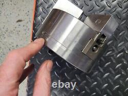Kitagawa lathe chuck B-205, 5 3 jaw power chuck, 110 MM pilot, M28 x 1.5 thread