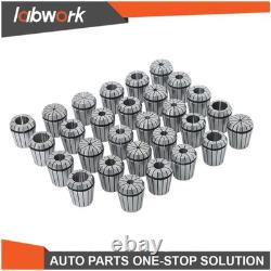 Labwork 29Pc ER40 Precision Spring Collet Set Milling Lathe CNC Chuck
