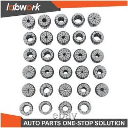 Labwork 29Pc ER40 Precision Spring Collet Set Milling Lathe CNC Chuck