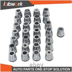 Labwork 29Pc ER40 Precision Spring Collet Set Milling Lathe CNC Chuck
