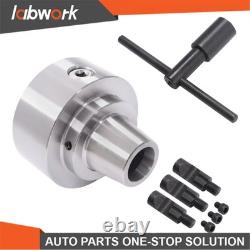 Labwork 5C Collet Chuck D1-4 Mount Precision Adjustable for Metal Lathe