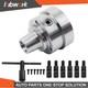 Labwork 5C Collet Chuck D1-5 Mount High Precision Adjustable for Metal Lathe