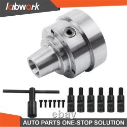 Labwork 5C Collet Chuck D1-5 Mount High Precision Adjustable for Metal Lathe