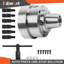 Labwork 5C Collet Chuck D1-5 Mount High Precision Adjustable for Metal Lathe