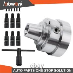 Labwork 5C Collet Chuck D1-5 Mount High Precision Adjustable for Metal Lathe