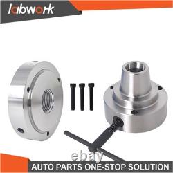 Labwork Collet Lathe Chuck Closer With Semi-finished Adp. 1-1/2 x 8 Thread 5C 5 Labwork Collet Lathe Chuck Closer With Semi-finished Adp. 1-1/2 x 8 Thread 5C 5