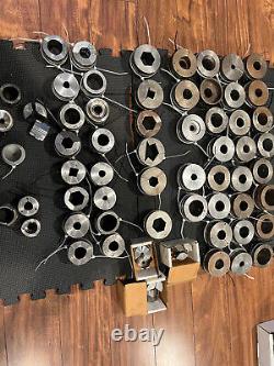 Large Lot Of Collet Pads Jaws W&s Hardinge Gilmore Stewart