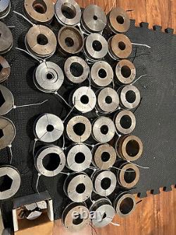 Large Lot Of Collet Pads Jaws W&s Hardinge Gilmore Stewart