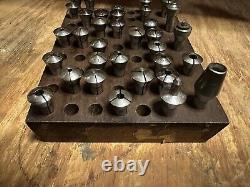 Lathe Collets Lot Set Block Holder Tool Chuck Machine/Watch/Jewelry