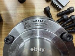 Lathe Set 5C Collets, 5c manual collet chuck, and 5C chuck