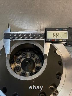 Lathe Spindle Nose Collet Chuck 9 OD 68mm Top Bore 40mm Bottom Bore