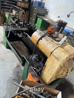 LeBlond Dual Drive 15x54Metalworking Engine Lathe Quick Collet Chuck Knurling