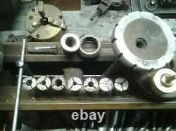 Logan 11 3at Lathe Collet Draw Tube And Collets For Logan Lathe