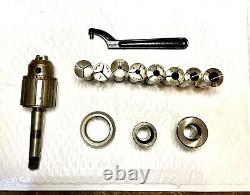 Logan lathe 3AT Collet Set, Adapters, Thread Protecter, Drill Chuck & Wrench