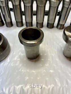 Logan lathe 3AT Collet Set, Adapters, Thread Protecter, Drill Chuck & Wrench