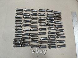 Lot Of 65, CNC Lathe Hardinge Nose Hex Collets Screw Machine Tools